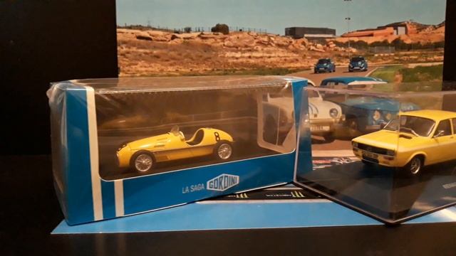 1:43 collection car DIORAMA RENAULT GORDINI TYPE 16 & RENAULT 12 RALLY 1954 1970 смотреть онлайн