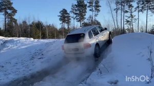 Порше Кайен 3,2 / песня мотора на оффроаде