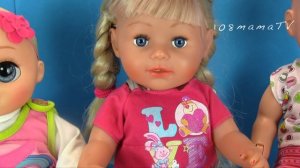 Почему Оля Не Пойдет в Бассейн Вместе с Сестричками? Мультики Как Мама Куклы Беби Бон 108мама тв
