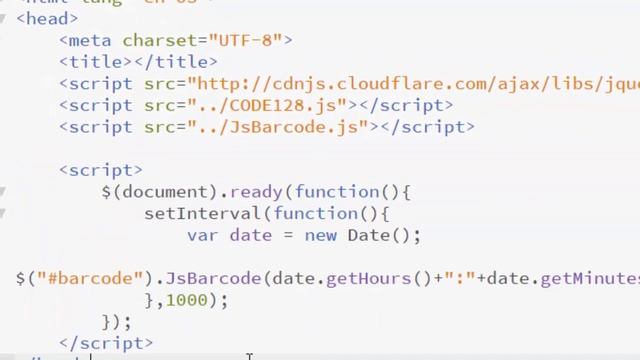 Código de barras con Javascript y jQuery - jsBarCode смотреть онлайн