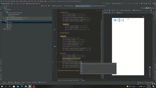 Bottom sheet dialog (android studio) (android tutorials) смотреть онлайн