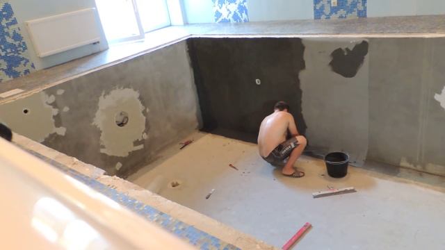 Гидроизоляция бетонного бассейна смотреть онлайн