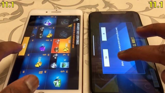 IPhone X Vs IPhone 8 Plus Speed Test 11.1
