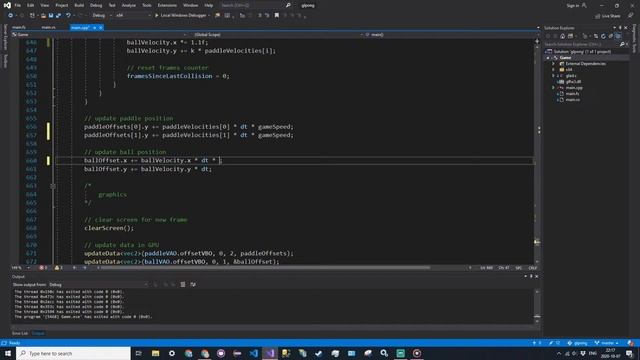 2D Pong (C++ OpenGL) - 4 - Polishing the UI System смотреть онлайн