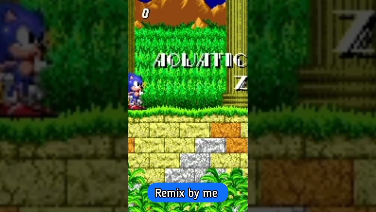 Aquatic ruin Zone music remix by me! Sonic the hedgehog 2 Music OST. #sonicthehedgehog #shorts смотреть онлайн
