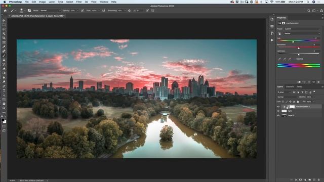 Paint with LIGHT in Photoshop. Magically transform a photo, смотреть онлайн
