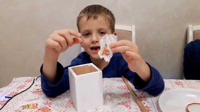 Master class glasses for pens and pencils / Decoupage / Мастер клас декупаж смотреть онлайн