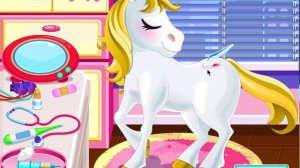 Игры Маленькая Пони Лечим и Одеваем - my little pony game