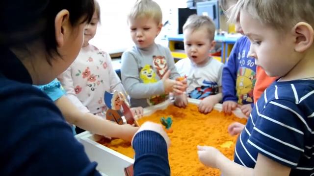 Инсценировка сказки "Репка" с элементами песочной терапии смотреть онлайн