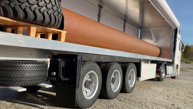 Калян86 загрузился трубой Мерседес Актрос 1:14 rc Tamiya mercedes Actros lkw смотреть онлайн