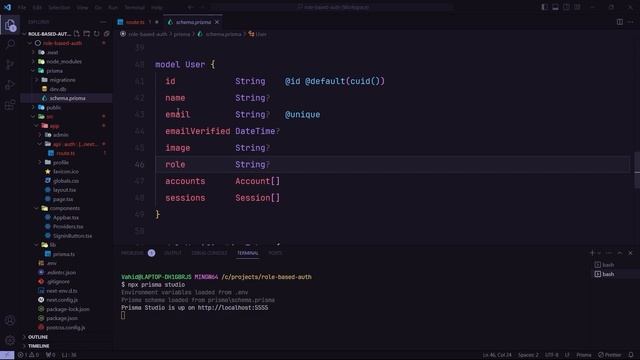 Role Based Authorization with Next Auth + Google Provider + Prisma in NEXT.JS смотреть онлайн
