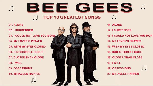 BeeGees Greatest Hits Full Album - Best Songs Of BeeGees
