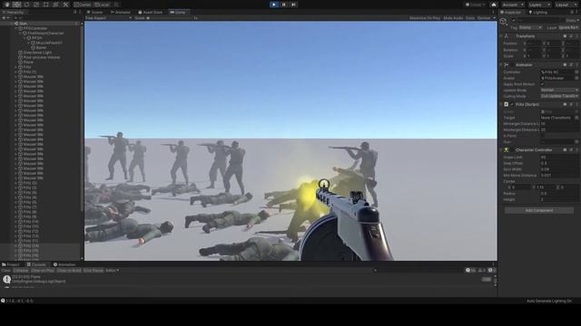 Animator Controller + Ragdoll = Убедительная анимация смерти смотреть онлайн