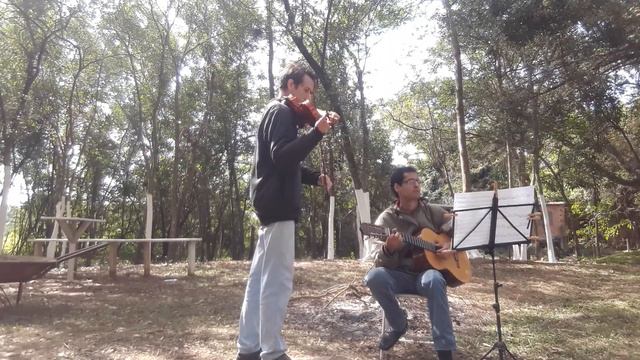 2° Mov. Violin concert Op. 3 N° 6 (Antonio Vivaldi) Violin and guitar Arrangement смотреть онлайн