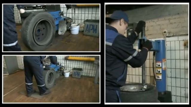 Шиномонтаж видеоинструкция смотреть онлайн