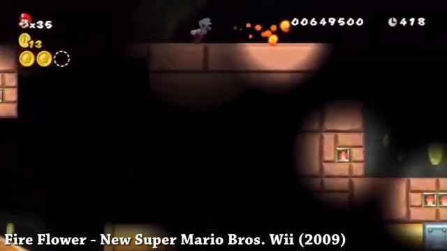 Evolution of Super Mario Flower Power-Ups (1985 - 2019) смотреть онлайн