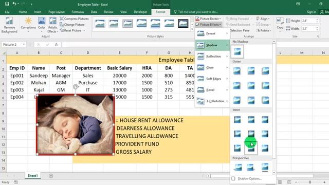 Online Pictures || Insert and Format Pictures || Clip Art in Excel 2010,2013 and 2016 смотреть онлайн