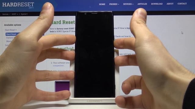 Как выявить вредоносные приложения на SONY XPERIA 5 — Безопасный режим