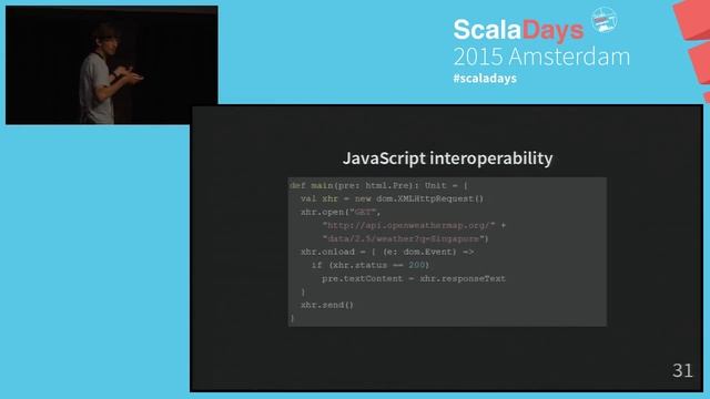 Scala.js Semantics - and how they support performance and JavaScript interop смотреть онлайн