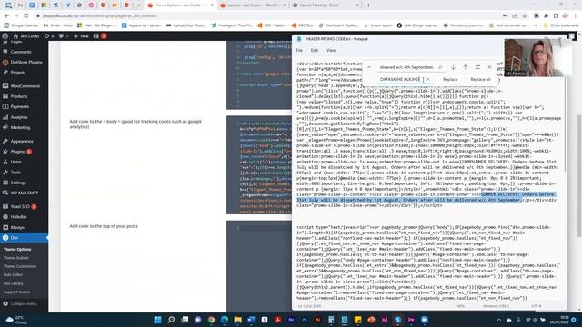 How to amend text on a bespoke promo banner in Wordpress смотреть онлайн