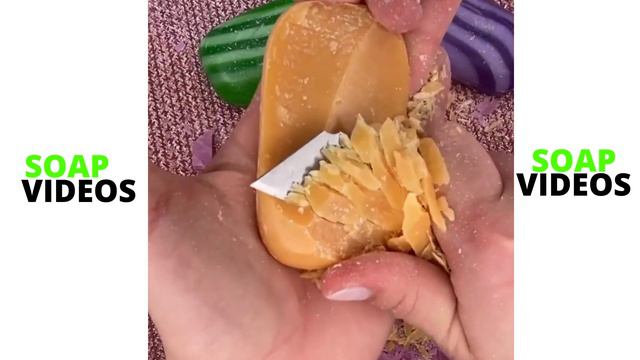 CUTTING ASMR SOAP l CUTTING ASMR SOAP l SOAP CARVING ASMR l SOAP l SOAP CUTTING #88 смотреть онлайн