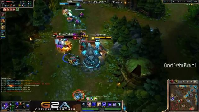 Nightblue - Kha'Zix vs Fiora - mid «Boss» [R/m] (main Challenger I) смотреть онлайн
