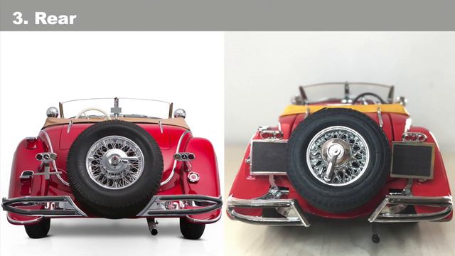 Mercedes 500K 1935 Franklin Mint