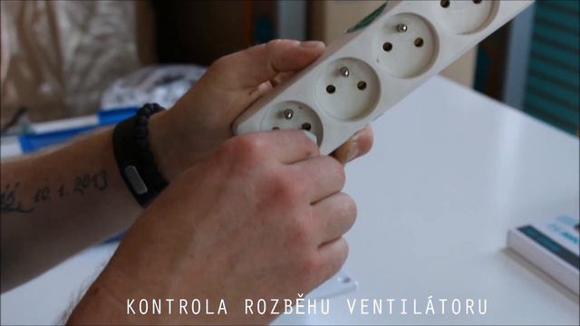 ZAPOJENÍ VENTILÁTORU AV DRIM 100 T - HACO, spol. s.r.o. смотреть онлайн