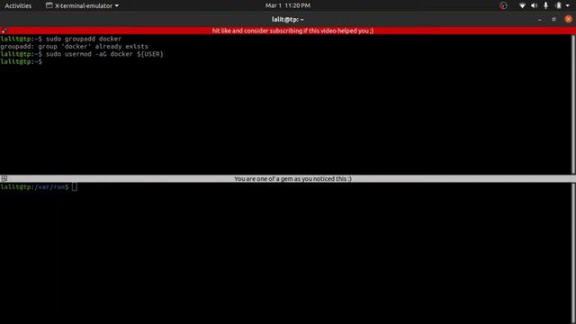 Got permission denied while trying to connect to the Docker daemon socket | Docker Permission | Fix смотреть онлайн