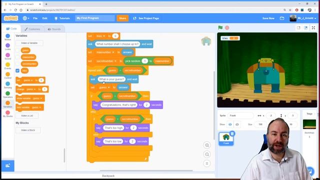 Scratch Lesson #10: Improving our Higher or Lower game смотреть онлайн