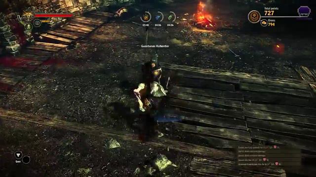 How to use a silver sword! - The Witcher 2 Arena Mode #3 смотреть онлайн