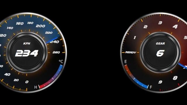 Digital Instrument Cluster with Qt смотреть онлайн