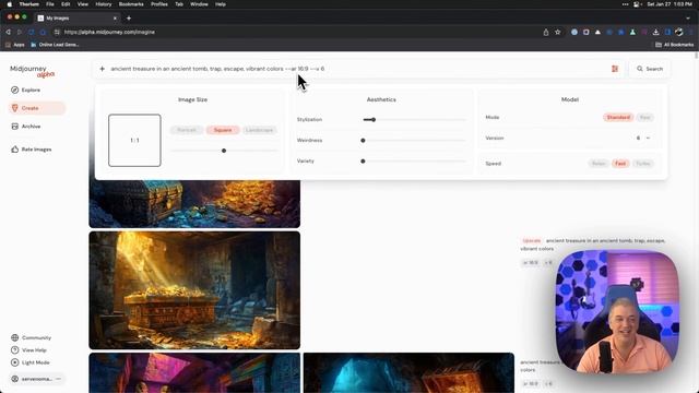How to Access MidJourney Alpha and bypass Discord смотреть онлайн