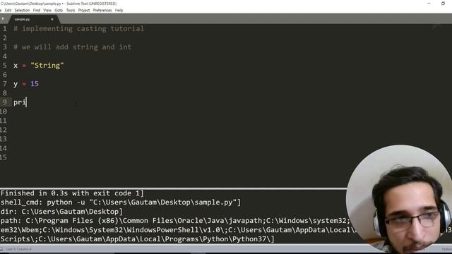 Python Tutorial for Beginners (Part-4) Casting смотреть онлайн