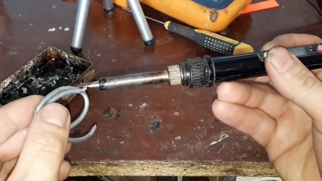 Жало из меди для паяльника + тест-сравнение с родным. смотреть онлайн