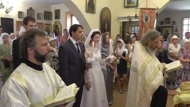 Храм Архангела Михаила. Венчание Николая и Нины Юрченко 26 07 2015 смотреть онлайн