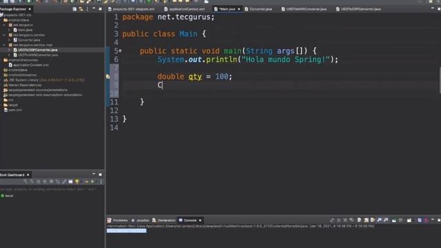 ¿Cómo configurar el ApplicationContext.xml? | Spring смотреть онлайн