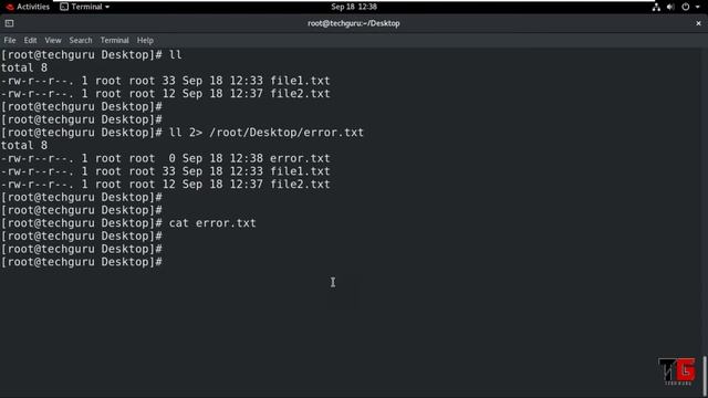 Input, Output And Error Redirection In RHEL 8 In Hindi By Deepak Sood || Video-20 || Tech GURU смотреть онлайн