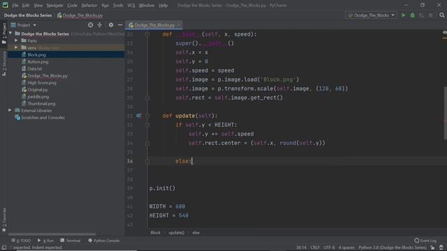 Dodge the Blocks! - Part 2 | Python Pygame Tutorials | Just Finished Coding! смотреть онлайн