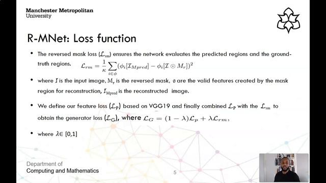 R-MNet: A perceptual adversarial network for image inpainting, WACV2021 смотреть онлайн