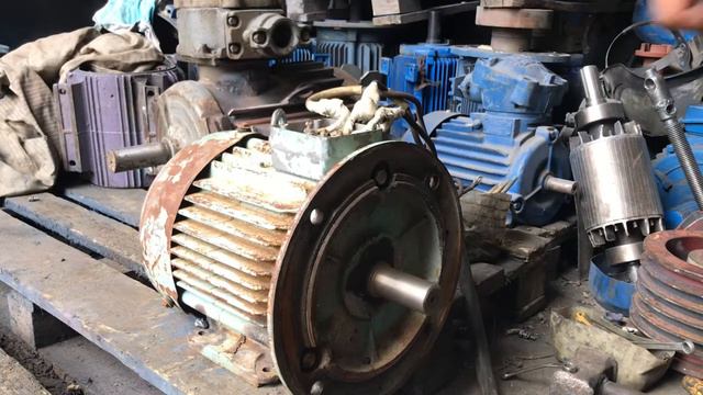 Семёрка ( электродвигатель 7 кВт 1500 оборот ) смотреть онлайн