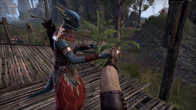 ESO Murkmire: Female Argonian bard song 1 (Jel language) смотреть онлайн