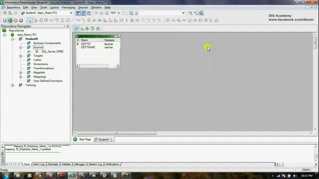 Informatica Tutorial 4 Working with Source Analyzer смотреть онлайн