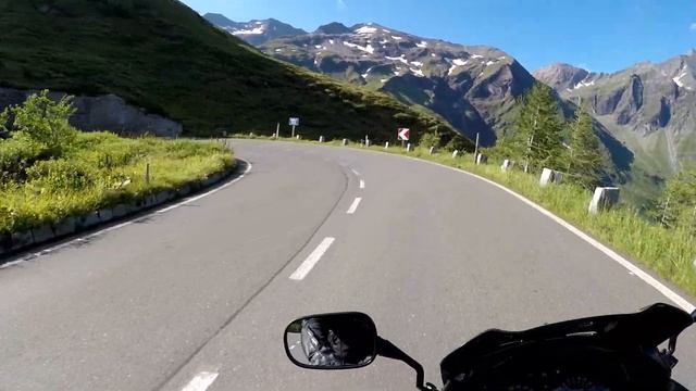 Großglockner Hochalpenstraße - Aufstieg zur Edelweißspitze - CBF600 PC38 RAW смотреть онлайн