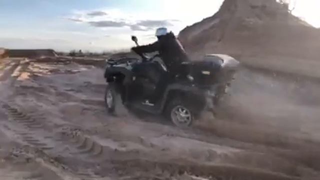 Квадроцикл на песке, Бездорожье, Ваулино Псков смотреть онлайн