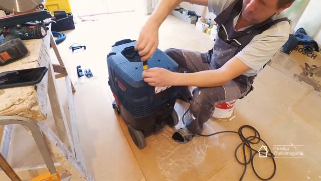 Сборка пылесоса Bosch GAS 35 M AFC (Time lapse) смотреть онлайн