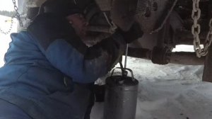 КАМАЗ 6520 МОСТЫ МАДАРА Доливка масла!