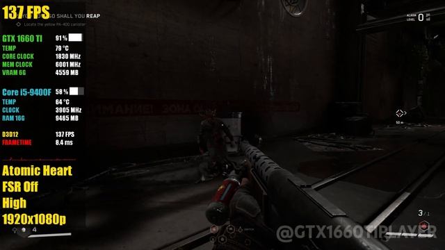 Atomic Heart | GTX 1660 Ti | All Graphics Presets Tested at 1080p | Low to Atomic смотреть онлайн