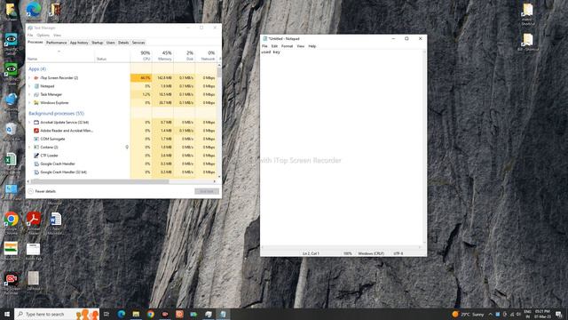 Ctrl+Shift+Esc open task manager used keyboard, смотреть онлайн