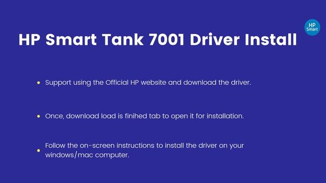 HP Smart Tank 7001 Printer Setup | Smart Tank 7001 Driver Download | Wifi Setup смотреть онлайн